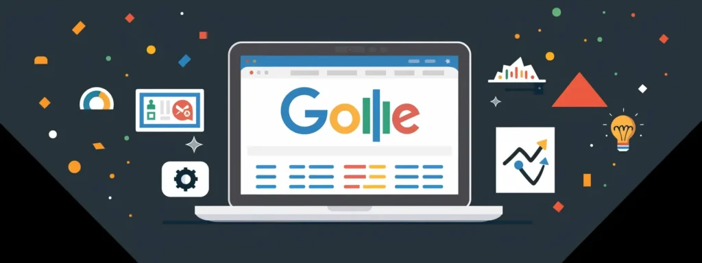 a laptop displaying google search console, screaming frog seo spider, and gtmetrix analytics reports, surrounded by charts and graphs, symbolizing the foundation of a strong technical seo strategy.